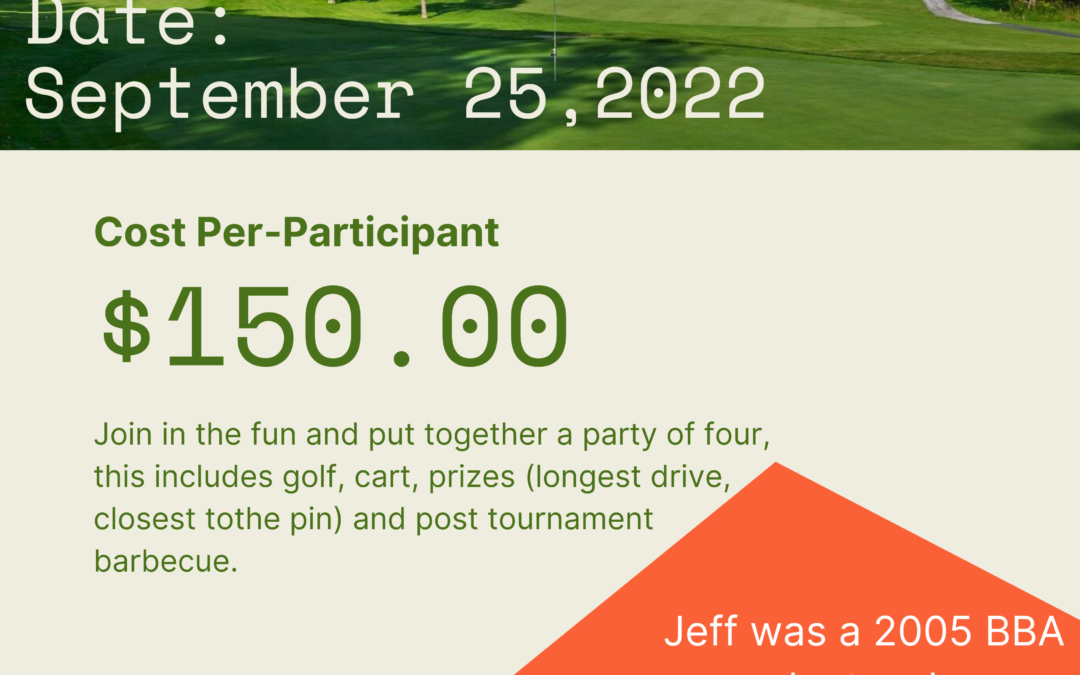 Jeffery Charbonneau Memorial Golf Tournament