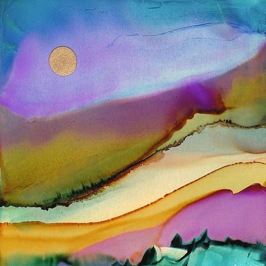 GMALL Presents – Alcohol Ink Landscape Painting Workshop