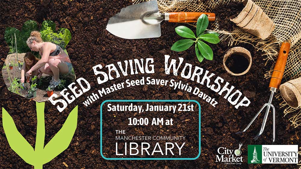 Seed Saving Workshop with Master Seed Saver, Sylvia Davatz