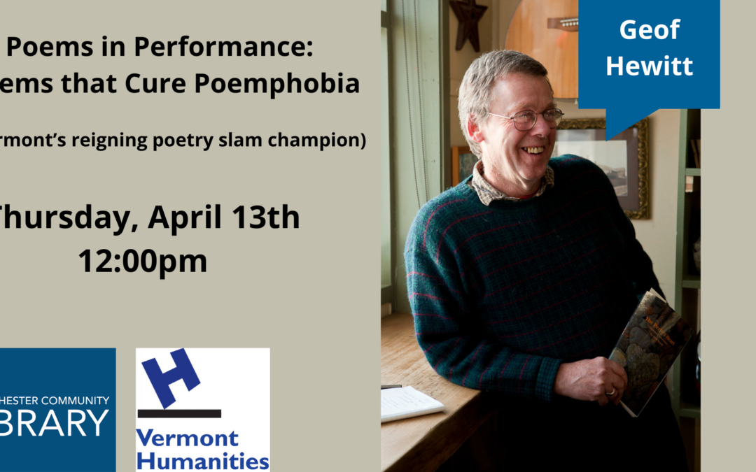 Poems in Performance: Poems that Cure Poemphobia