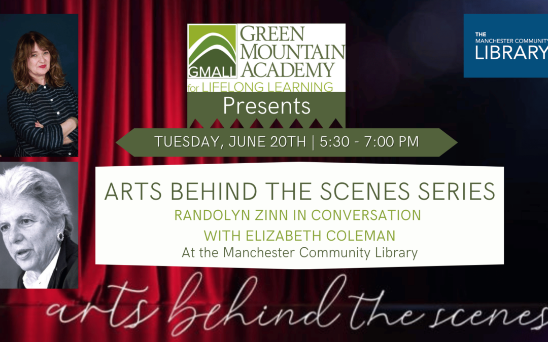GMALL presents Behind the Scenes: Randolyn Zinn In Coversation With Elizabeth Coleman