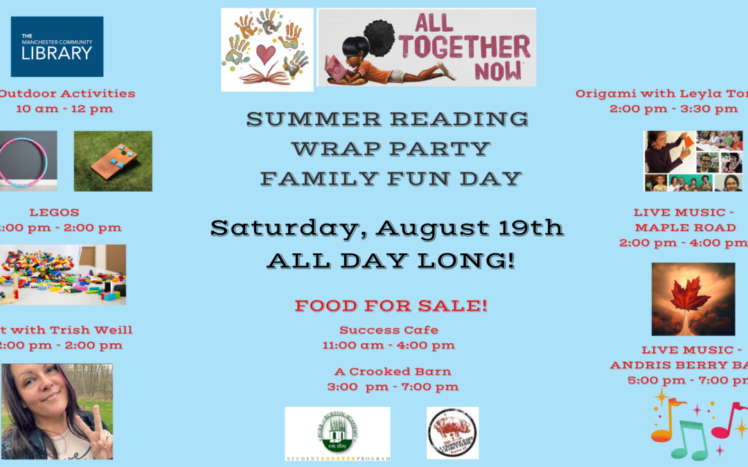 Summer Reading Wrap Party – Family Fun Day!